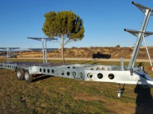 Remolcs pel transport de pals