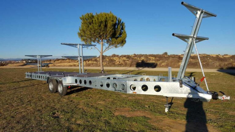 Remolcs pel transport de pals